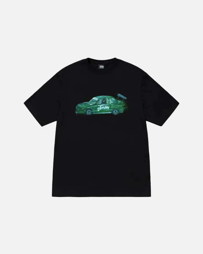 Tees Men Stussy RACECAR TEE Black