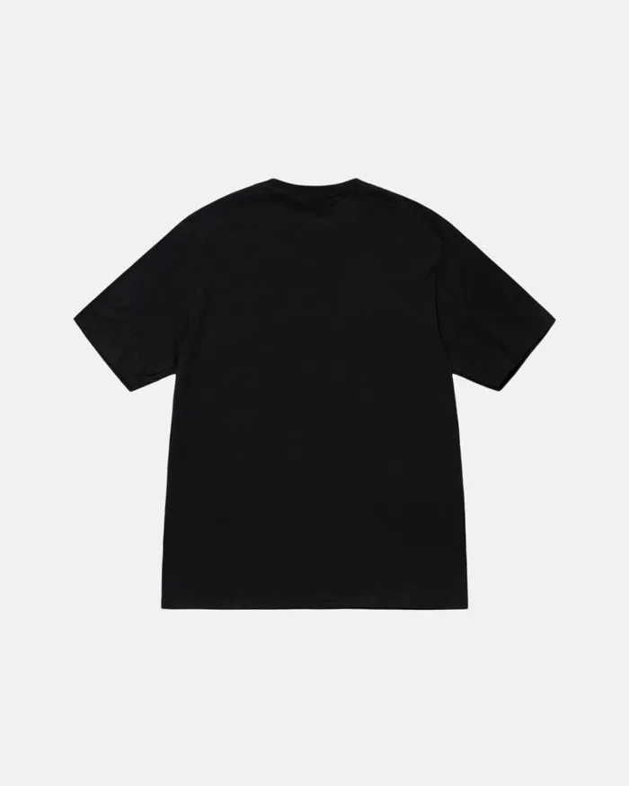 Tees Men Stussy RACECAR TEE Black Tees Men Stussy RACECAR TEE Black