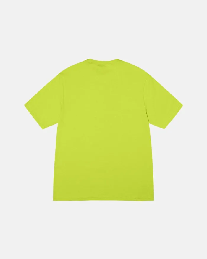 Tees Men Stussy RACECAR TEE Keylime Tees Men Stussy RACECAR TEE Keylime