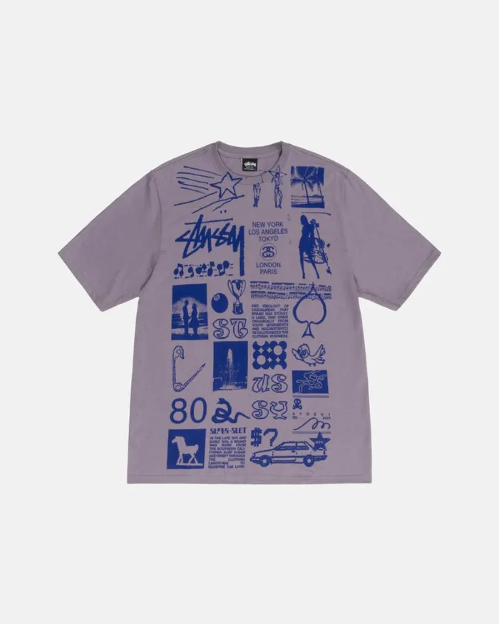 Tees Men Stussy SARA TEE Mauve