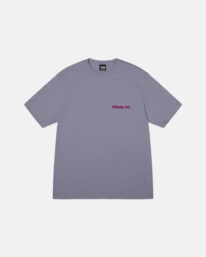 Tees Men Stussy WIKI TEE Mauve Tees Men Stussy WIKI TEE Mauve