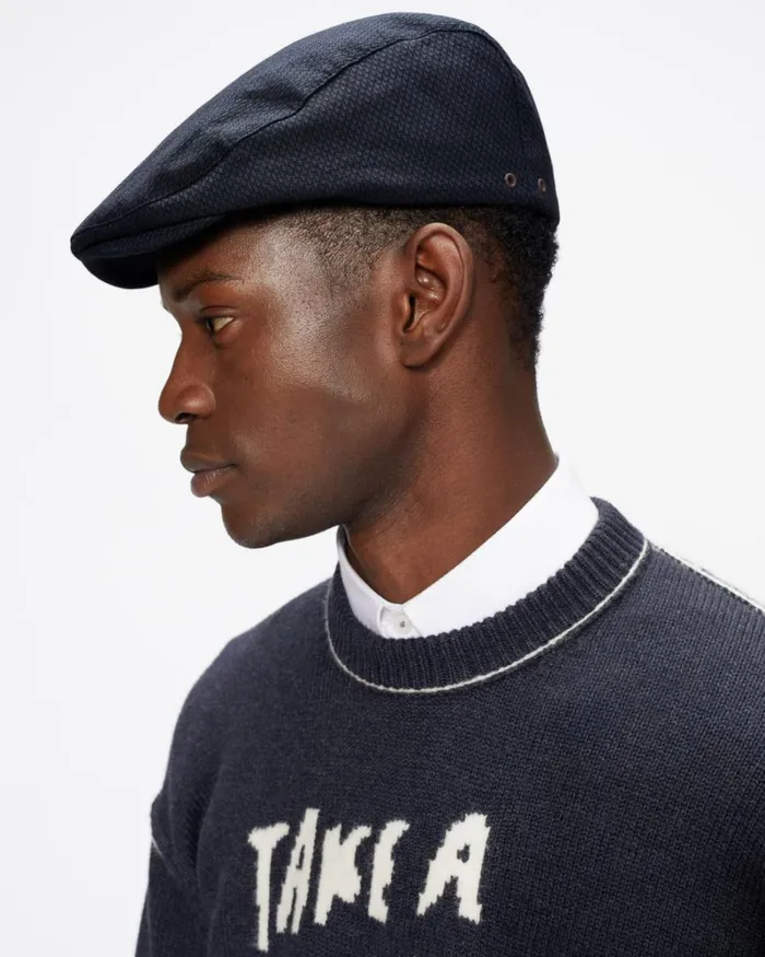 Textured Ivy Cap Navy Men Ted Baker Hats and Caps Textured Ivy Cap Navy Men Ted Baker Hats and Caps