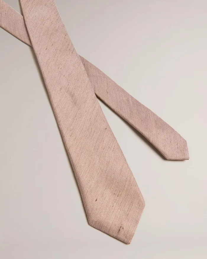 Textured Silk Blend Tie Light Brown Men Ted Baker Ties and Bow Ties Textured Silk Blend Tie Light Brown Men Ted Baker Ties and Bow Ties