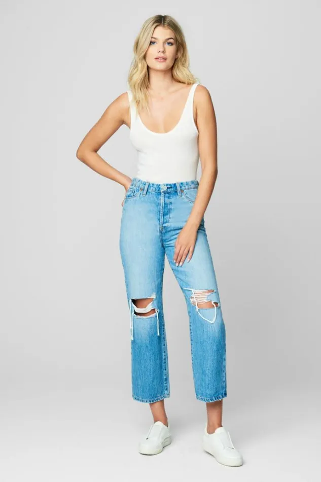 The Baxter In Over It Women Blank NYC Jeans