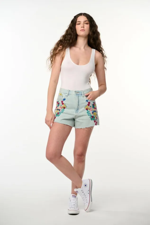 The Reeve In Picnic Date Short Women Blank NYC Shorts