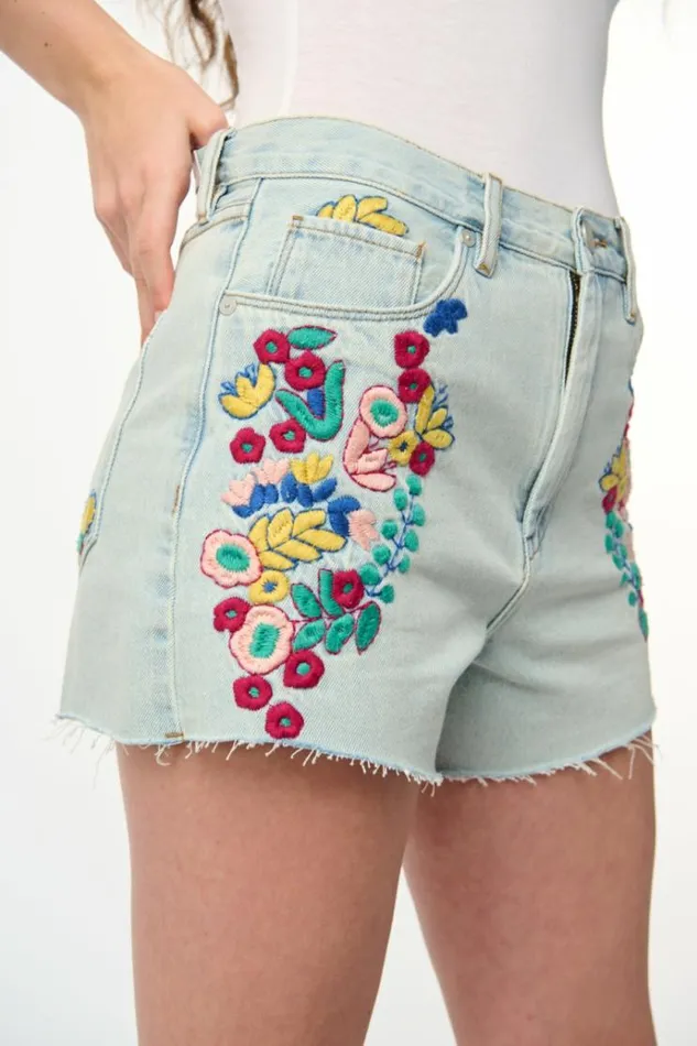 The Reeve In Picnic Date Short Women Blank NYC Shorts