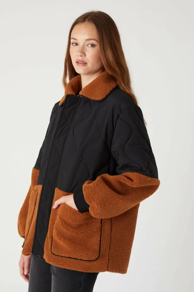 Toasty Vibes Jacket Women Blank NYC Jackets