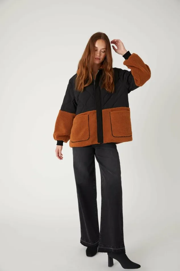 Toasty Vibes Jacket Women Blank NYC Jackets