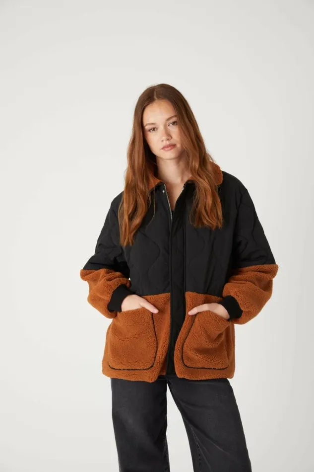 Toasty Vibes Jacket Women Blank NYC Jackets