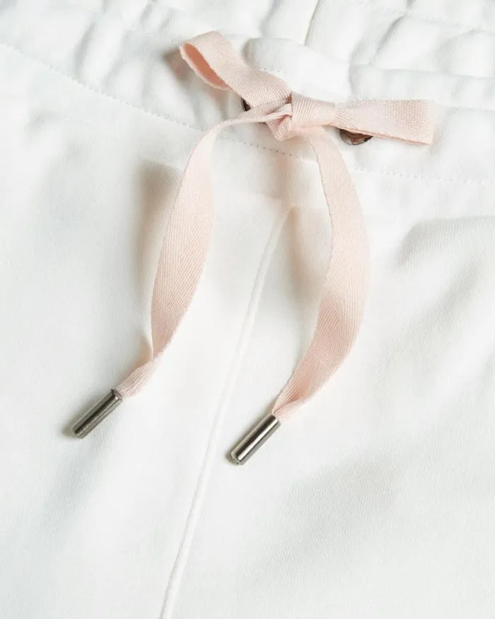 Tonal Magnolia Jogging Bottom White Women Ted Baker Pants and Shorts Tonal Magnolia Jogging Bottom White Women Ted Baker Pants and Shorts