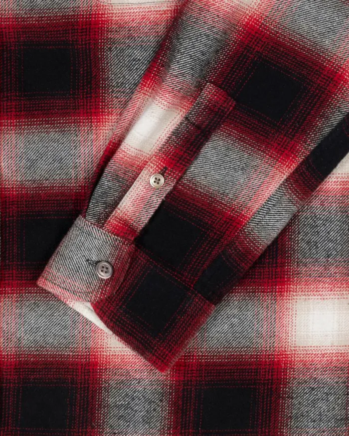 Tops and Shirts Men Stussy BAY PLAID SHIRT Red Tops and Shirts Men Stussy BAY PLAID SHIRT Red