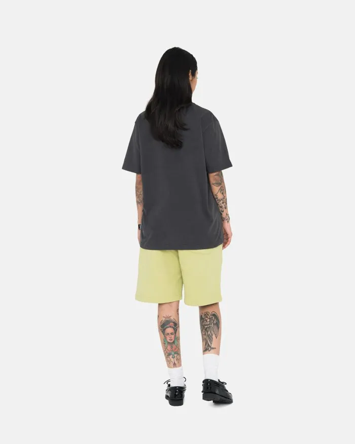 Tops and Shirts Men Stussy HEAVYWEIGHT PIGMENT DYED CREW Black Tops and Shirts Men Stussy HEAVYWEIGHT PIGMENT DYED CREW Black