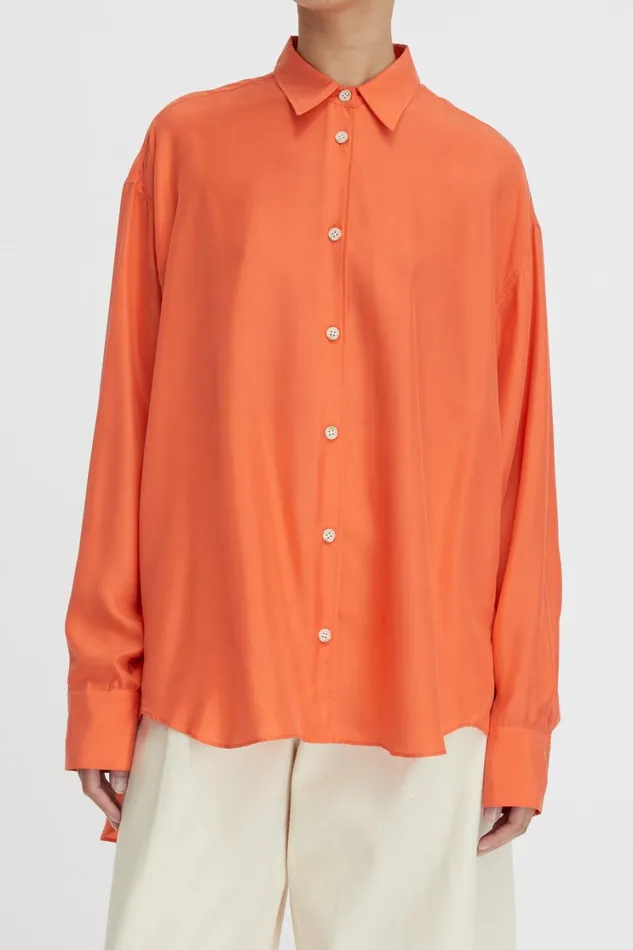Tops And Shirts Women Lee Mathews Chelsea Relaxed Shirt Tops And Shirts Women Lee Mathews Chelsea Relaxed Shirt