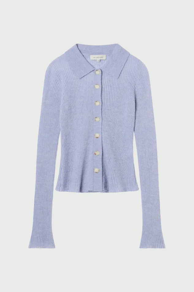 Tops And Shirts Women Lee Mathews Mila Ribbed Cardigan Tops And Shirts Women Lee Mathews Mila Ribbed Cardigan