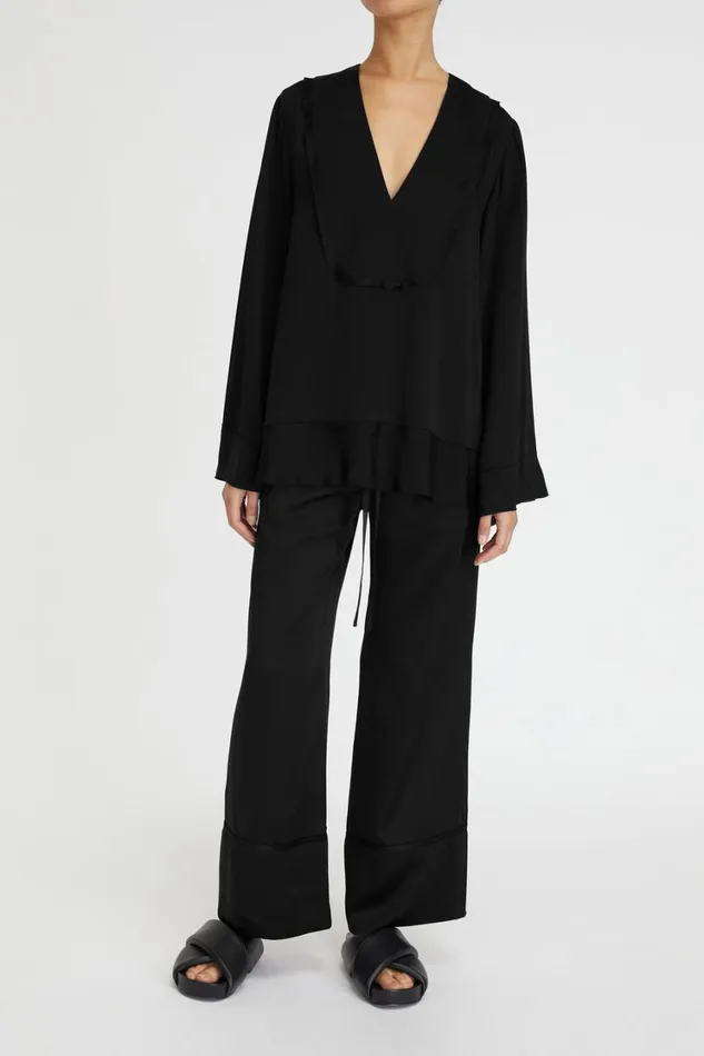 Tops And Shirts Women Lee Mathews Stella Long Sleeve Blouse