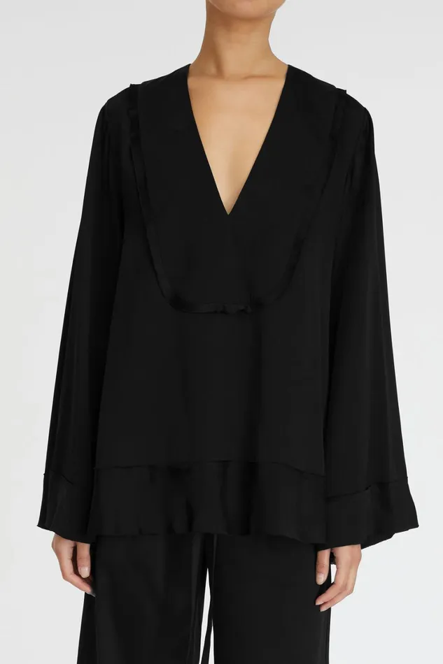 Tops And Shirts Women Lee Mathews Stella Long Sleeve Blouse Tops And Shirts Women Lee Mathews Stella Long Sleeve Blouse