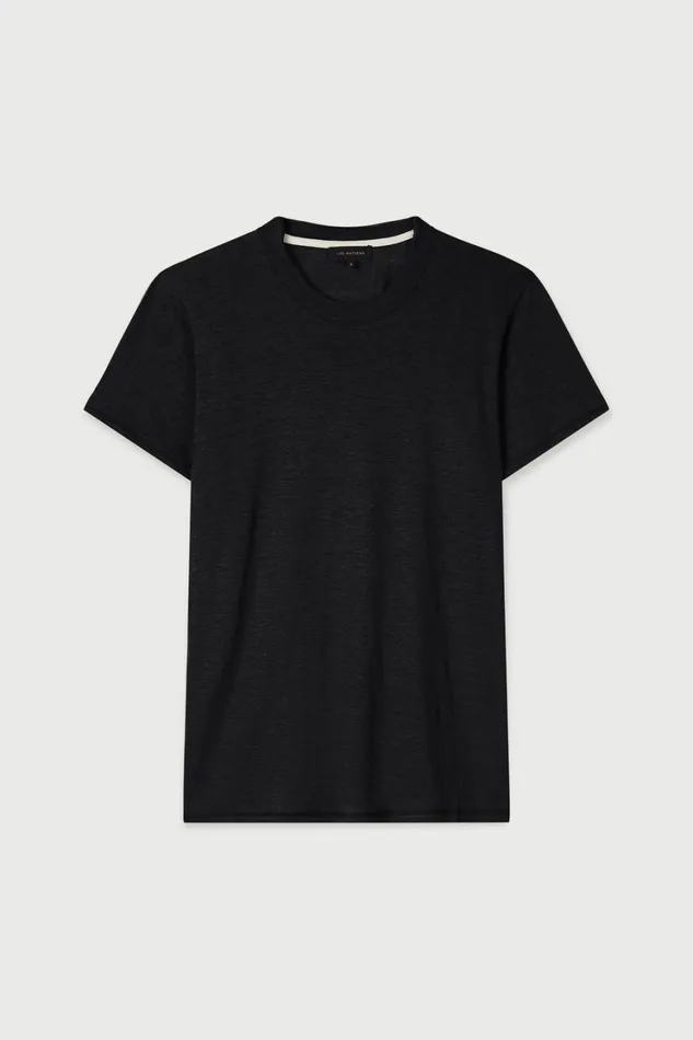Tops And Shirts Women Lee Mathews Tilly Linen Jersey Tee Tops And Shirts Women Lee Mathews Tilly Linen Jersey Tee