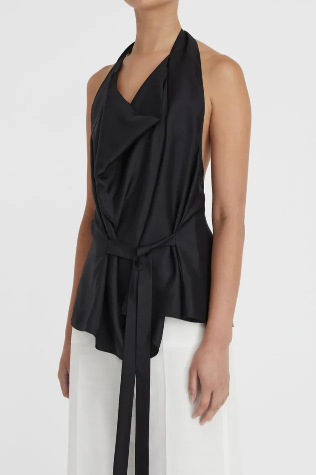 Tops And Shirts Women Lee Mathews Vanessa Halter Top Tops And Shirts Women Lee Mathews Vanessa Halter Top