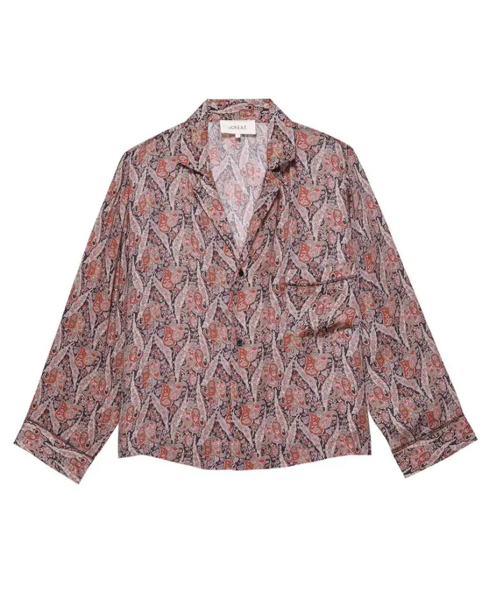 Tops Women039s The Great The Bask Top Ornate Paisley