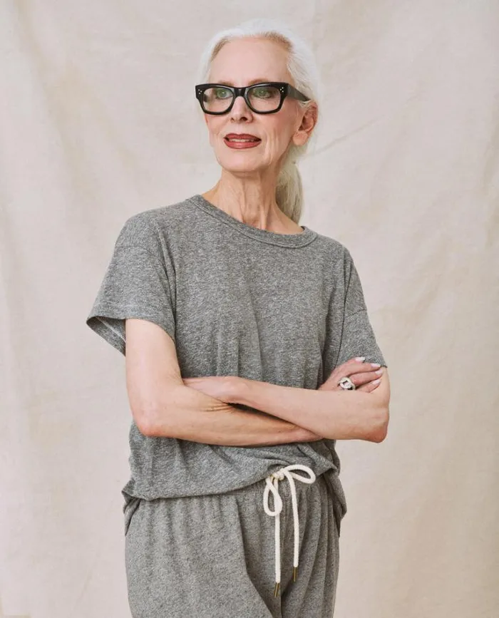 Tops Women039s The Great The Boxy Crew Heather Grey