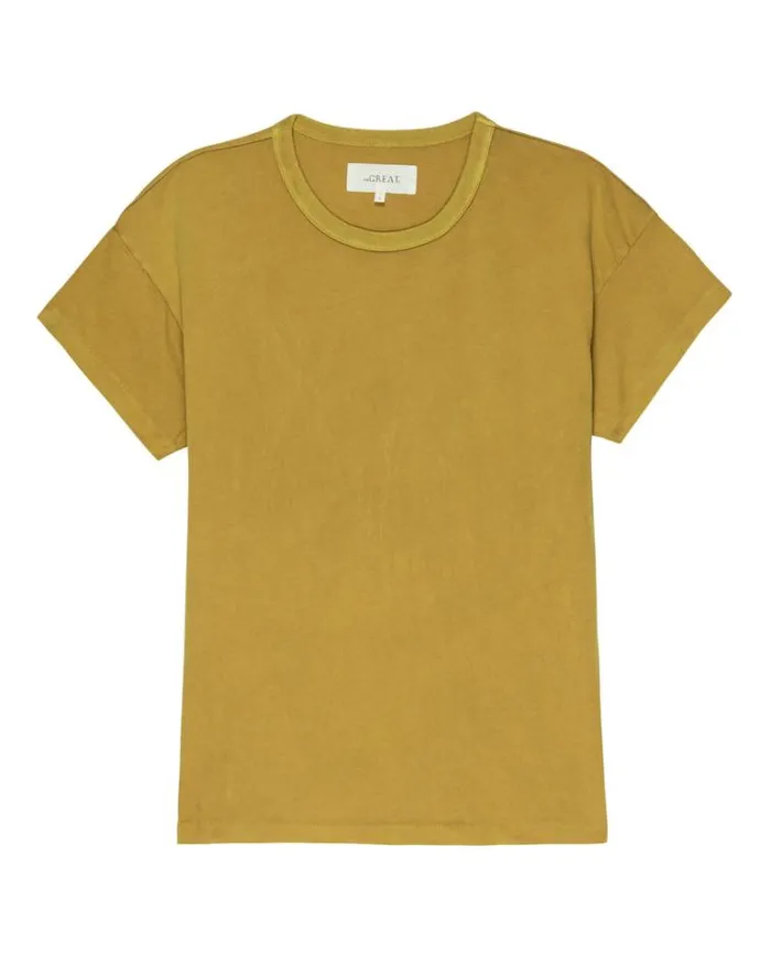 Tops Women039s The Great The Boxy Crew Safari