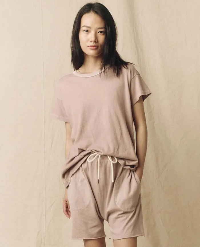 Tops Women039s The Great The Boxy Crew Soft Lilac