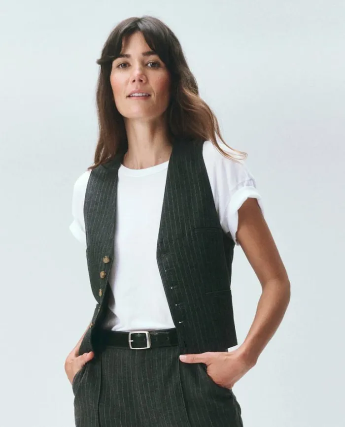 Tops Women039s The Great The Boxy Crew True White