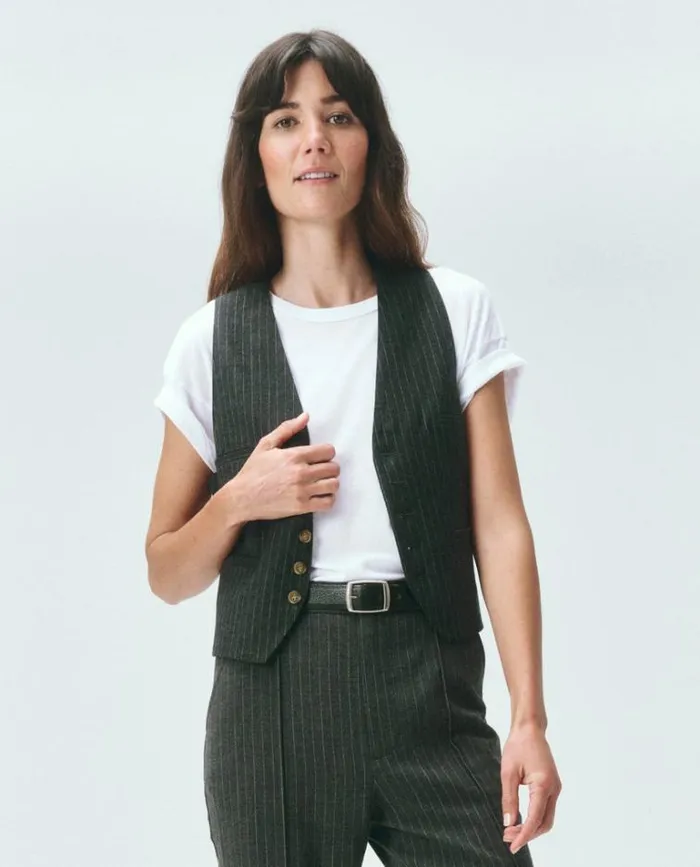 Tops Women039s The Great The Boxy Crew True White