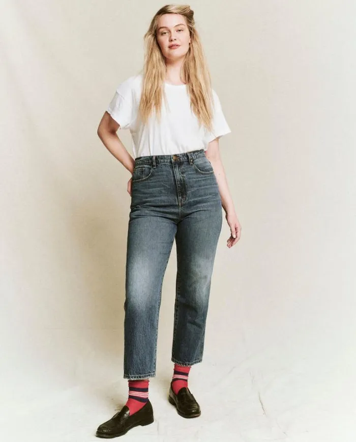 Tops Women039s The Great The Boxy Crew True White