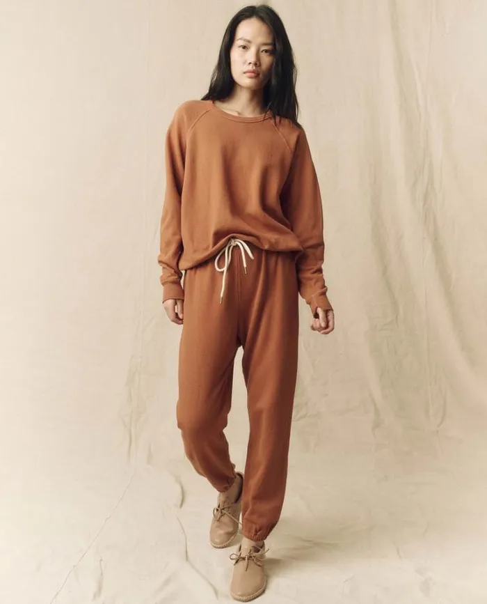 Tops Women039s The Great The College Sweatshirt Canyon