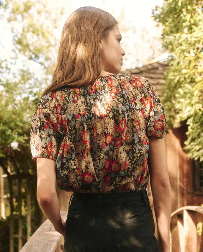 Tops Women039s The Great The Florist Top Twilight Floral