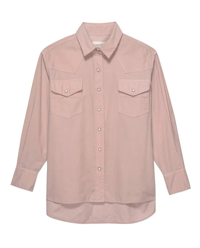 Tops Women039s The Great The Heritage Shirt Heirloom Pink