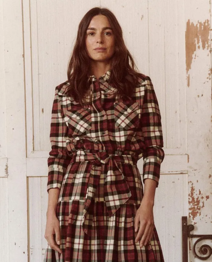 Tops Women039s The Great The Howdy Top Mill Plaid