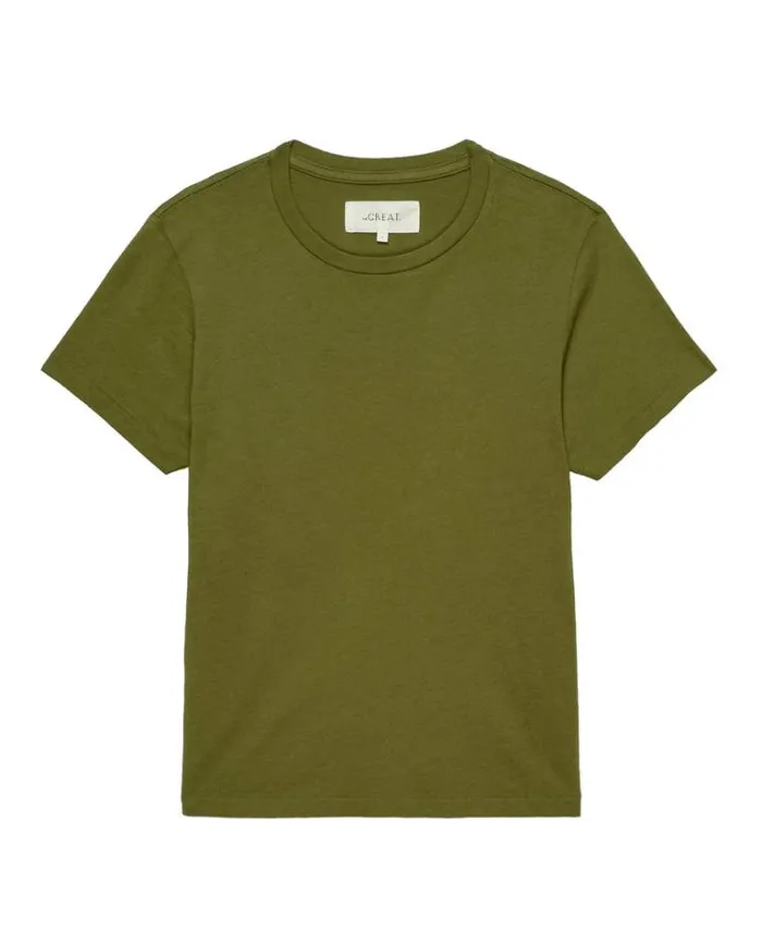 Tops Women039s The Great The Little Tee Fir Green