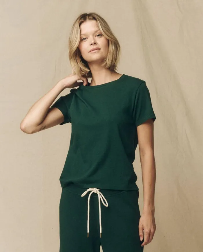 Tops Women039s The Great The Little Tee Green Grove