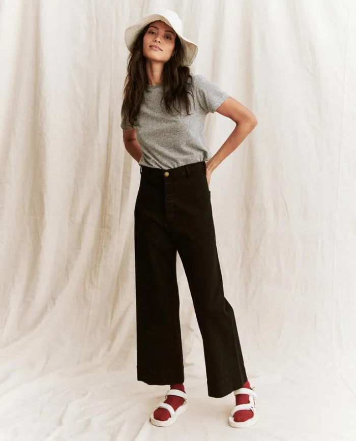 Tops Women039s The Great The Little Tee Heather Grey
