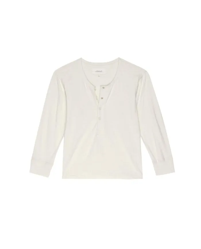 Tops Women039s The Great The Plunge Henley Natural