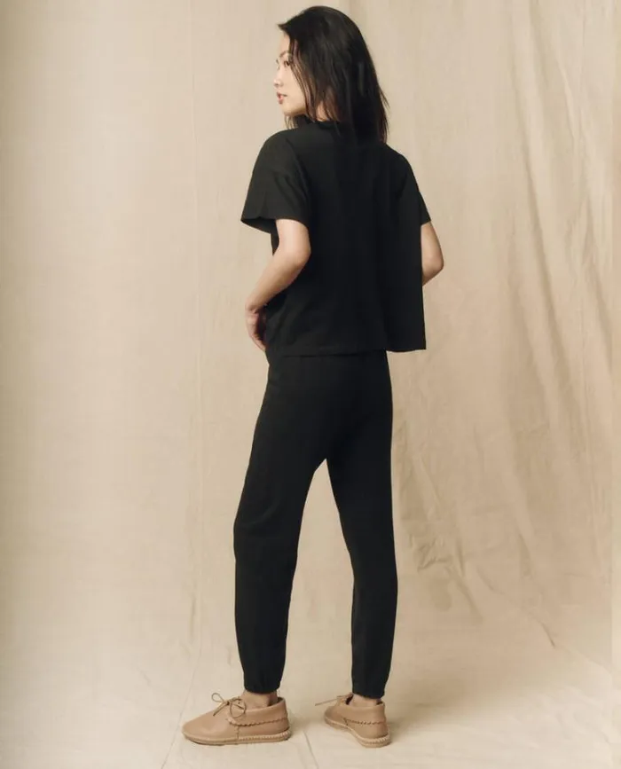 Tops Women039s The Great The Pocket Tee Almost Black
