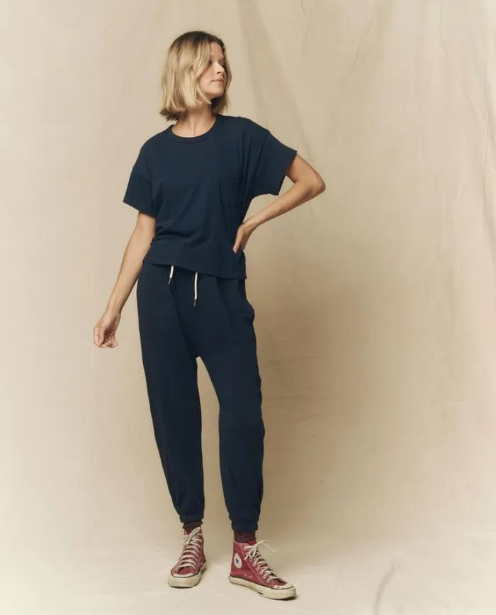 Tops Women039s The Great The Pocket Tee True Navy