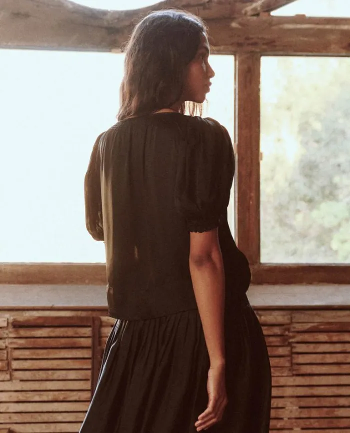Tops Women039s The Great The Ponder Top Black