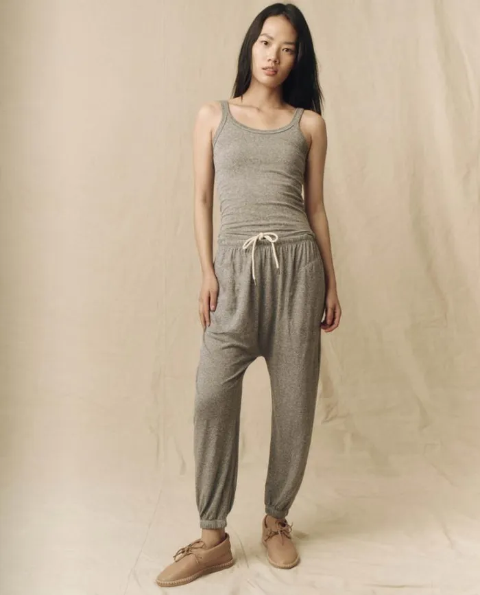 Tops Women039s The Great The Slim Tank Heather Grey