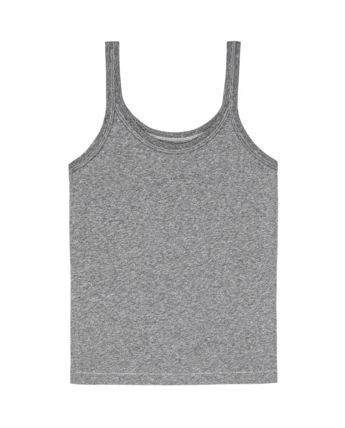 Tops Women039s The Great The Slim Tank Heather Grey