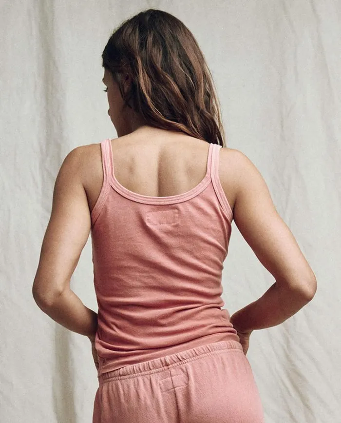 Tops Women039s The Great The Slim Tank Rose