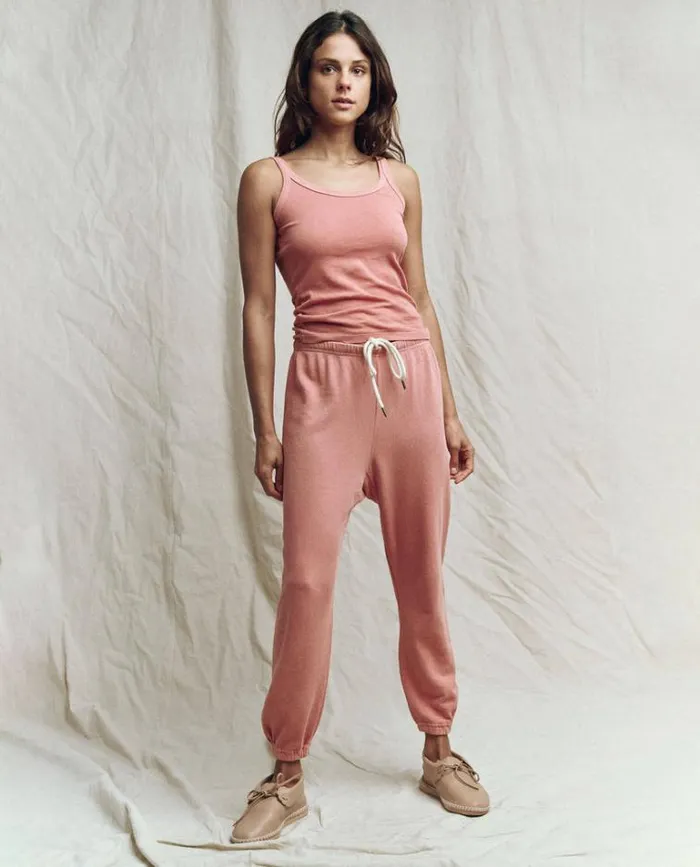 Tops Women039s The Great The Slim Tank Rose