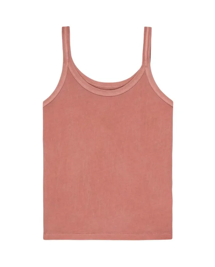 Tops Women039s The Great The Slim Tank Rose