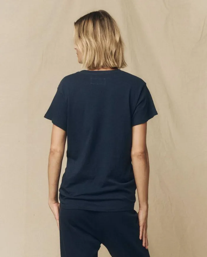 Tops Women039s The Great The Slim Tee True Navy