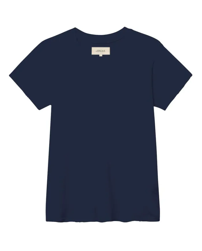 Tops Women039s The Great The Slim Tee True Navy