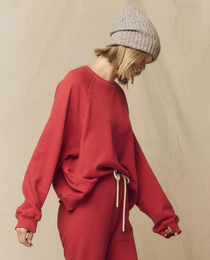 Tops Women039s The Great The Slouch Sweatshirt Gemstone