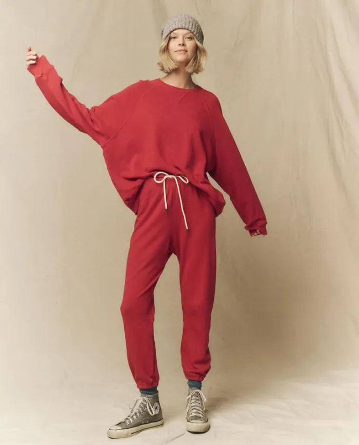 Tops Women039s The Great The Slouch Sweatshirt Gemstone