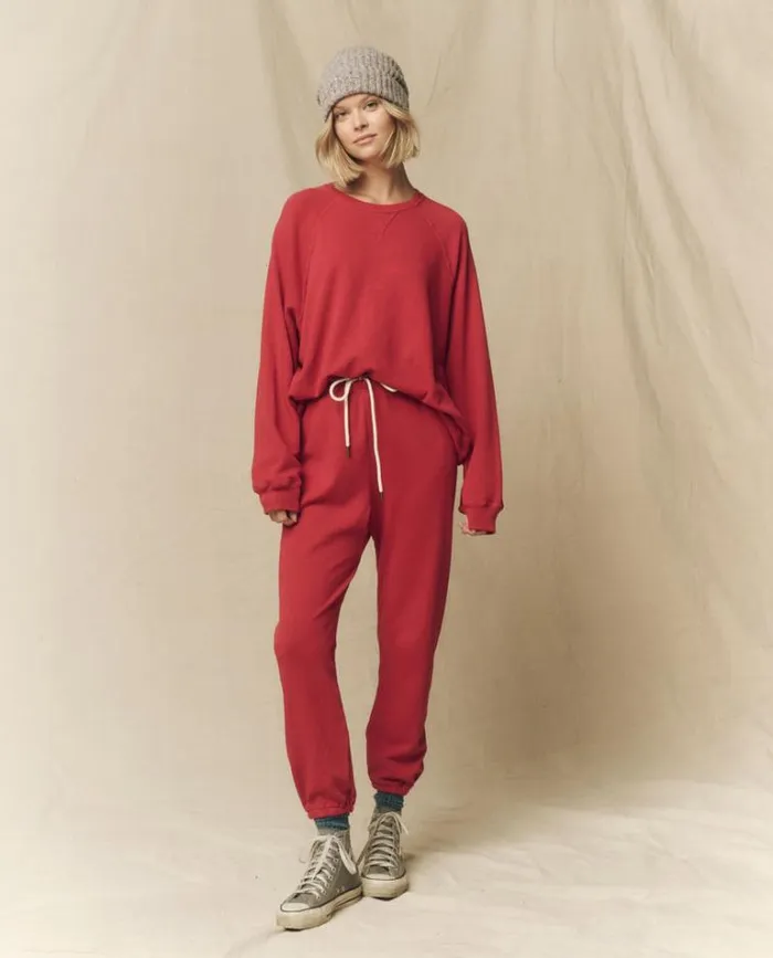Tops Women039s The Great The Slouch Sweatshirt Gemstone